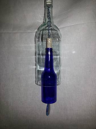 Wine Bottle Wind Chimes