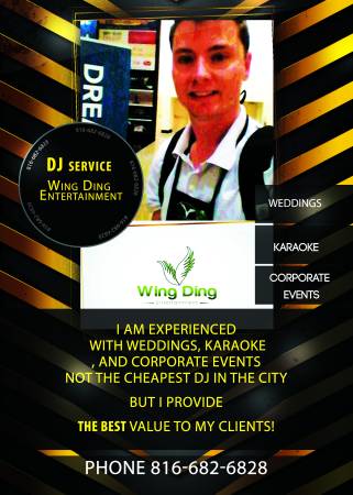 Wing Ding Entertainment, Weddings, Karaoke, Corporate (Kansas City)