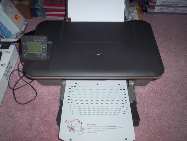 Wireless Color HP Deskjet 3050A all in one printer, scanner, copier