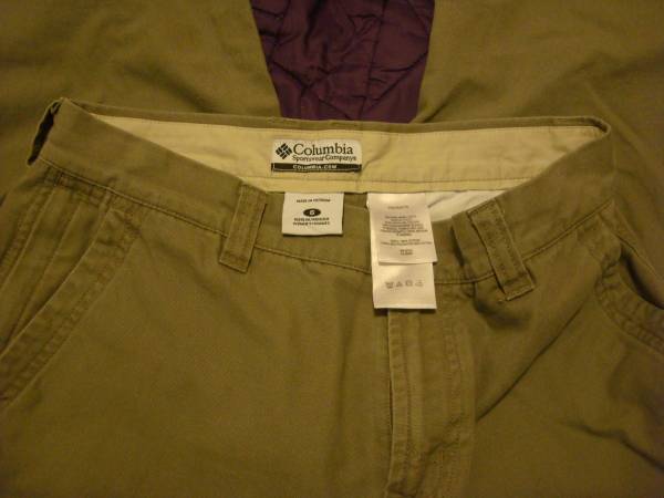 Womens Columbia Trail Tech Pants, With OmniTech Technology Size 6
