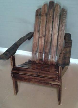 Wood Adirondack ChairNever UsedAssembled