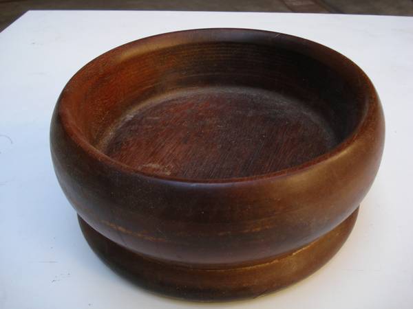 Wooden Nut Bowl