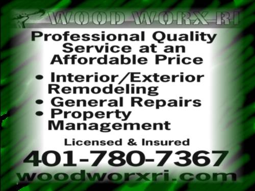 WoodWorxRI.com THE PROFESSIONAL HANDYMAN (RHODE ISLAND)