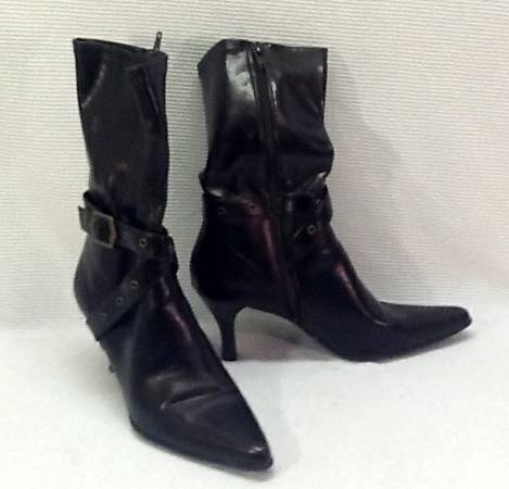 Worthington Brown High Heel Boots (Womens) 8M