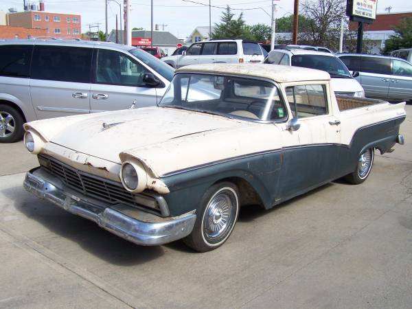 WOW 1957 FORD RANCHERO TO RESTORE