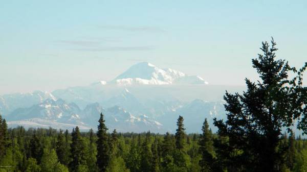 x0024159000  PANORAMIC VIEW OF ALASKA RANGE amp DENALI VIEW (TalkeetnaMontana)