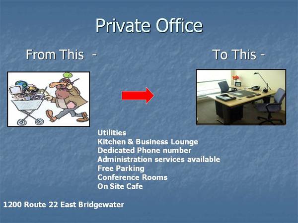 x0024799  Your Private Office is Waiting (Bridgewater)