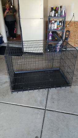 (xl dog cage) (ss indy)