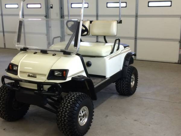 Yamaha Gas Golf Cart lifted price lowered