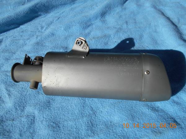 Yamaha Titanium 13S4 Motorcycle Muffler