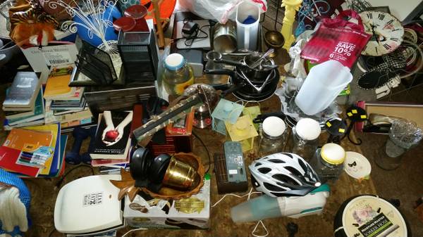 Yard sale outdoor gear, mens and womens clothing, tools (7751 exeter lane)
