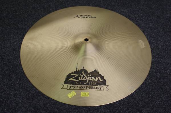 Zildjian 16 375th Anniversary Avedis Medium Thin Crash Cymbal