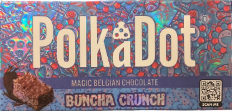Polkadot Mushroom Chocolate Bar