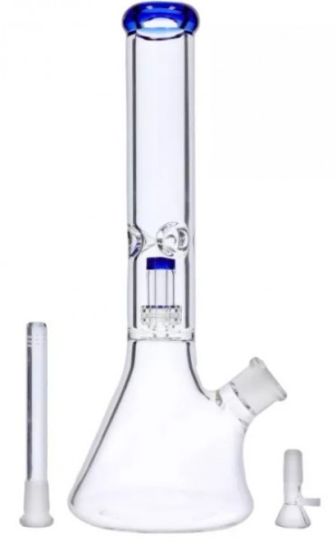 GC 7mm Beaker w/ Matrix Perc Water Pipe – 16 in.