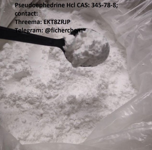 Pseudoephedrine Hcl CAS: 345-78-8; (Threema: EKT8ZRJP)