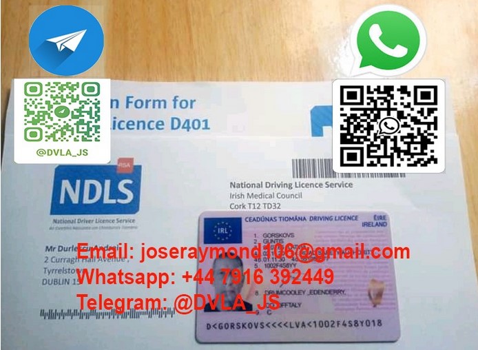 Buy Irish Driving License. Whatsapp: +44 7916 392449