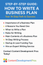 How To Prepare Business Plan Step By Step?