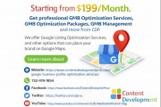 Google Map Optimization Services - Content Development Pros - $199 