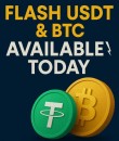 Flash BTC & USDT Sender App